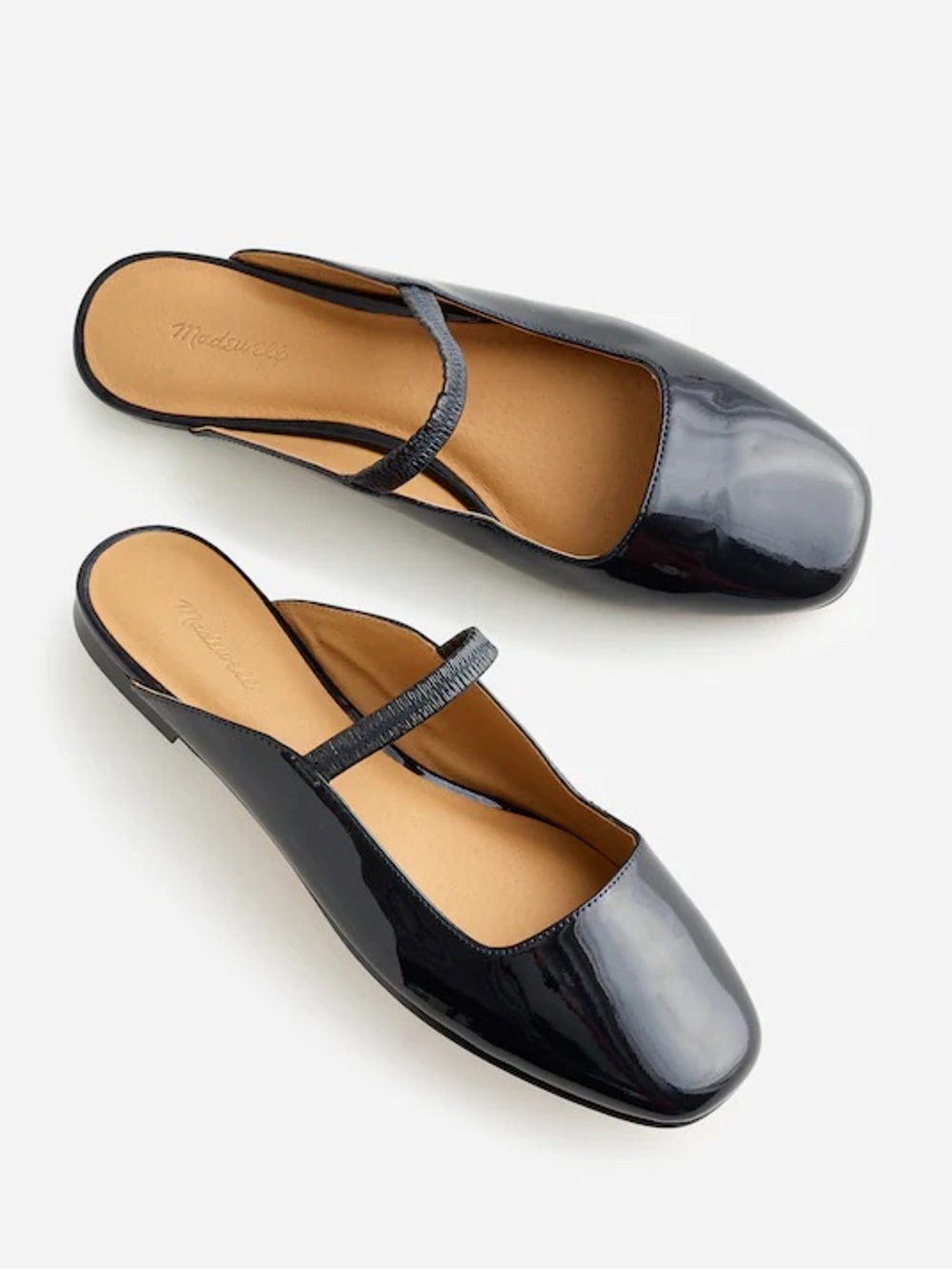 Madewell The Greta Ballet Flat Mule in Deep Indigo Size 6.5